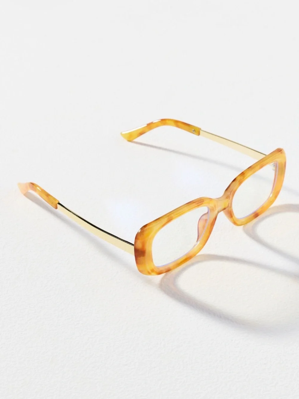 NWT Anthropologie I-SEA Rectangle Blue Light Bronze Readers 1.5X